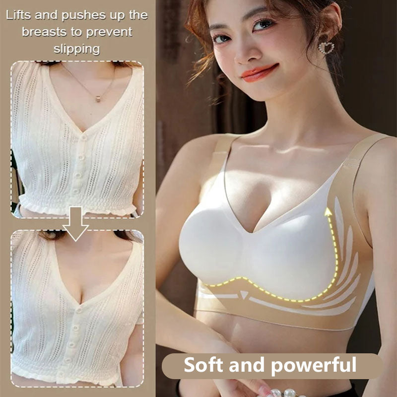 Reggiseno push-up senza ferretto con effetto anti-sgocciolamento