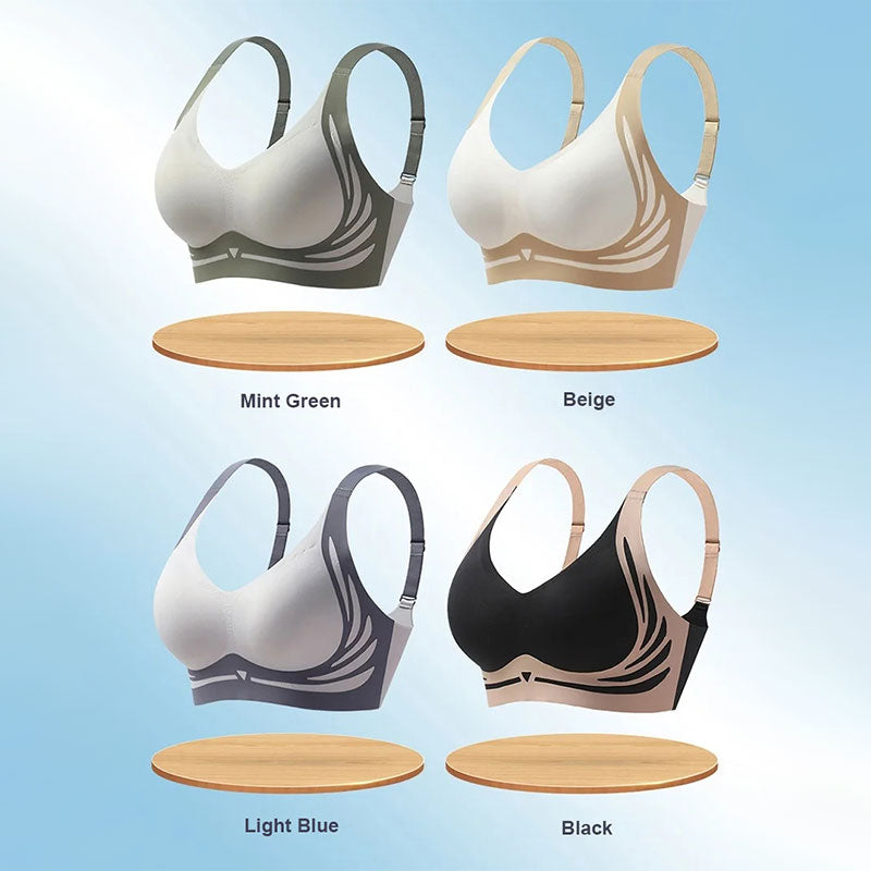 Reggiseno push-up senza ferretto con effetto anti-sgocciolamento