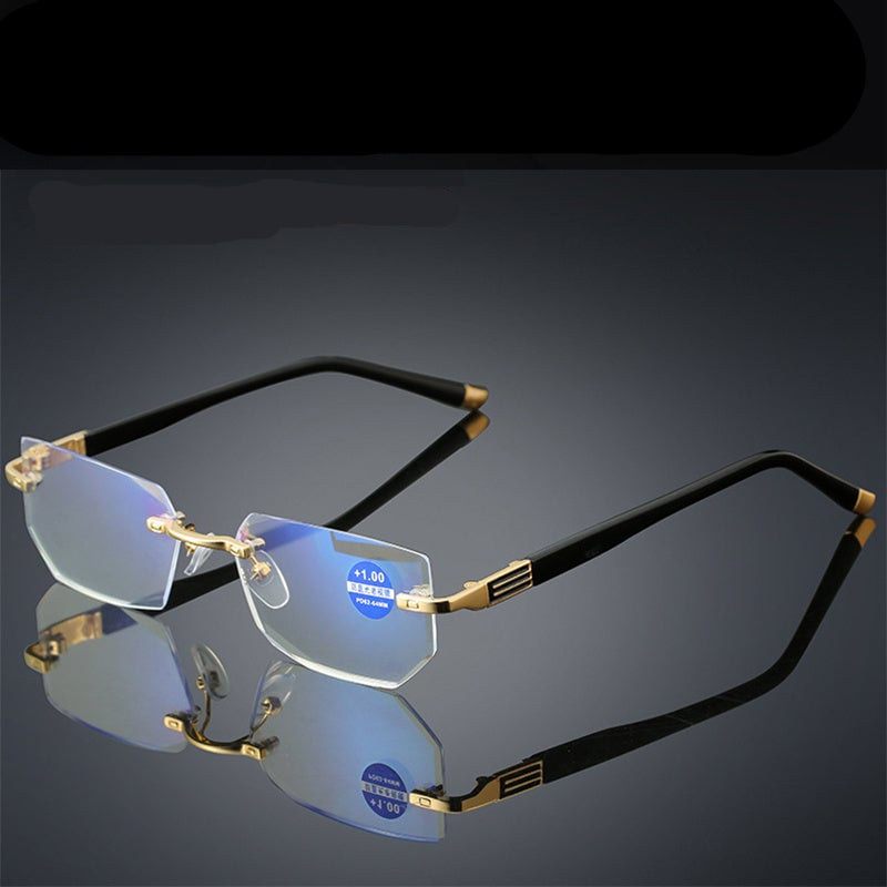 Brehn | Viselio Intelligente Occhiali da Lettura con Lenti Progressive | Ultraleggeri & Filtro Blu | Per Visione da Vicino e da Lontano | Montatura in Titanio TR90
