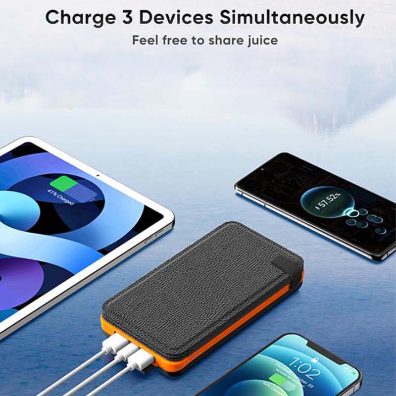 PowerFold | Batteria Portatile Pieghevole Impermeabile a Energia Solare