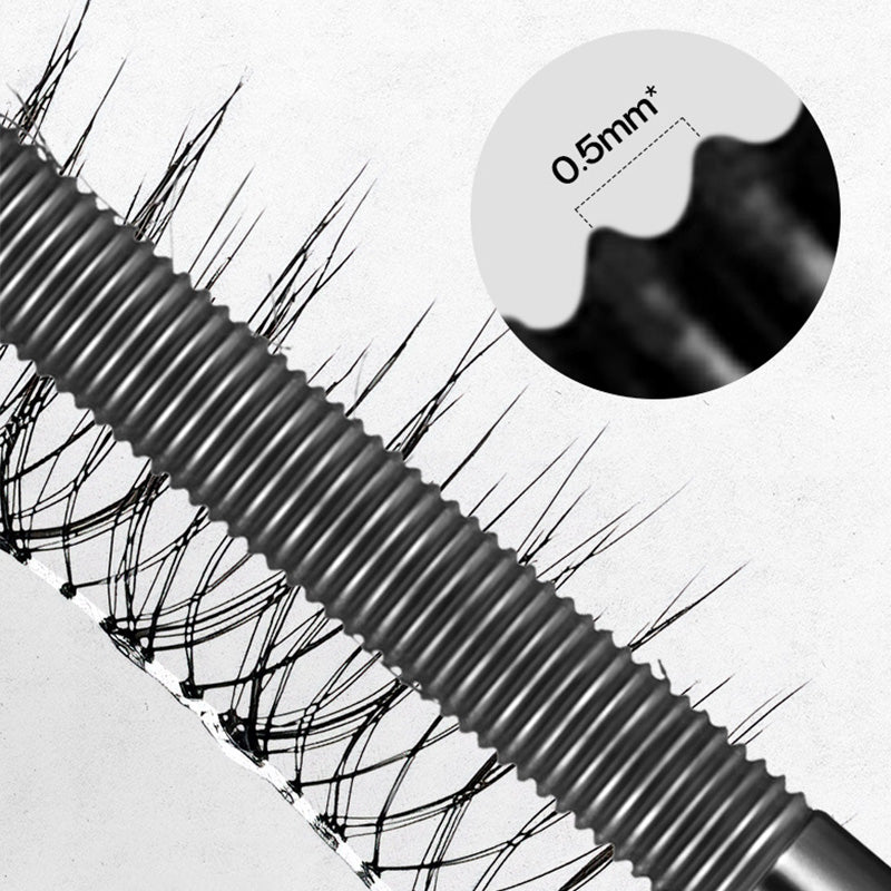Mascara 3D Curling Metallizzato - Impermeabile e Lunga Durata