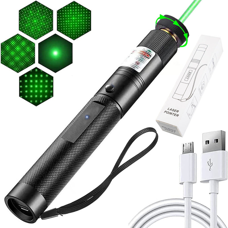 LuxeBeam Puntatore Laser Dual-Color | Precisione del laser rosso e verde per presentazioni versatili