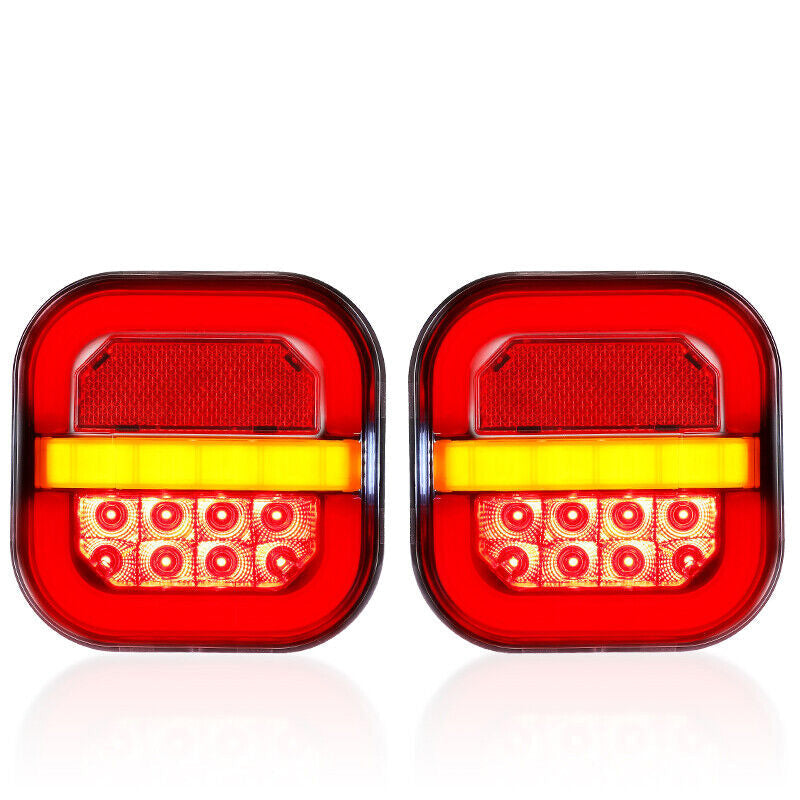 LuxLumen Set di Lampade per Rimorchi | Illuminazione elegante per una visibilità e sicurezza ottimali
