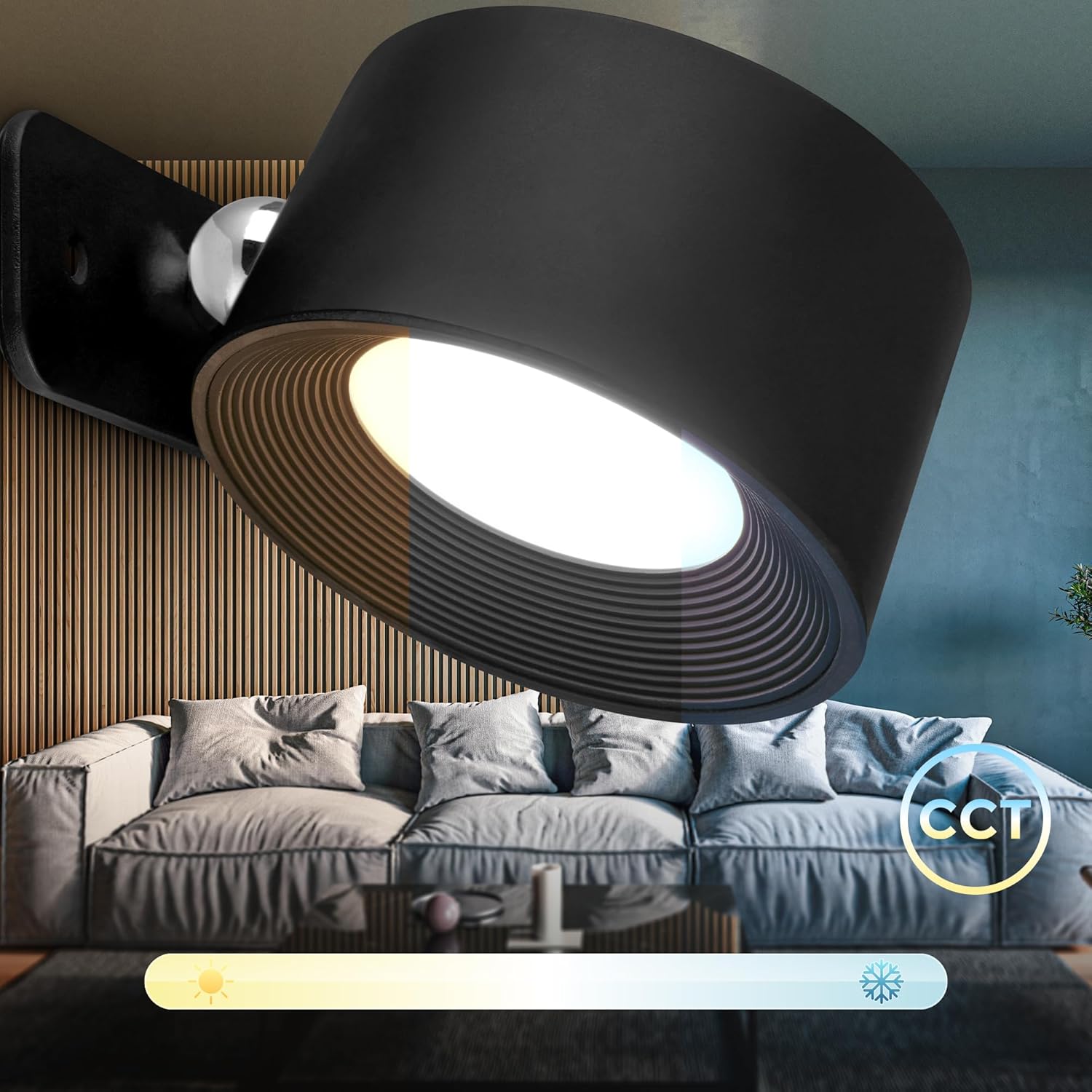 Lampada LED | Lampada con sensore di movimento | Lampada senza fili | Strahl360