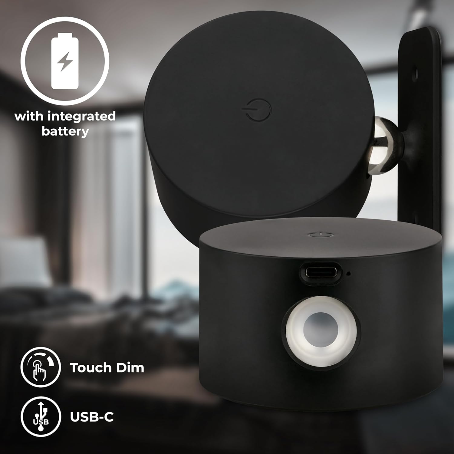 Lampada LED | Lampada con sensore di movimento | Lampada senza fili | Strahl360