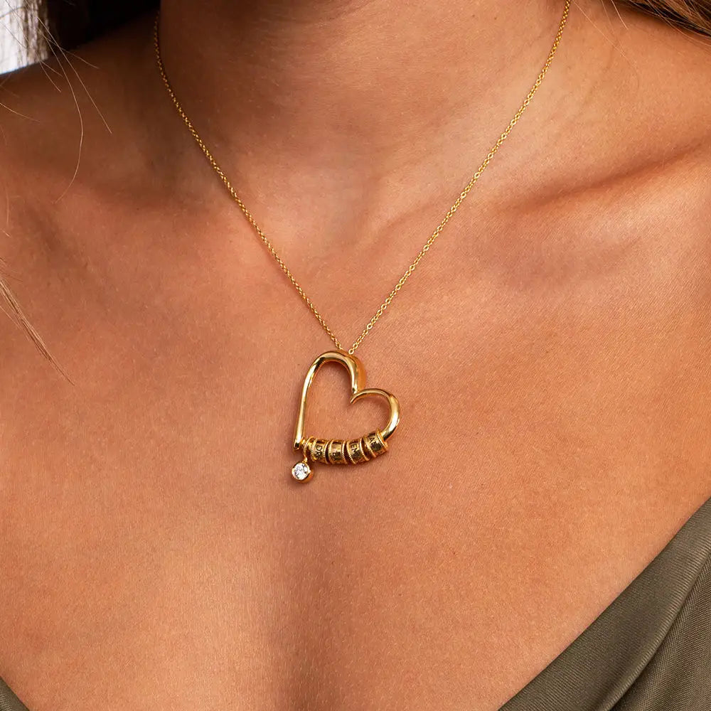 Cuori Eterni | Collana familiare personalizzata con nomi incisi