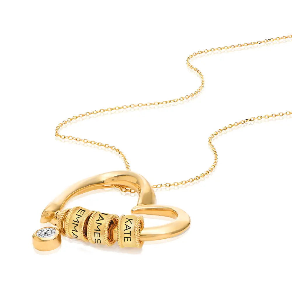 Cuori Eterni | Collana familiare personalizzata con nomi incisi