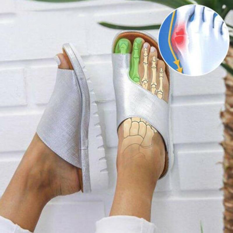 Sandali ortopedici da donna, correttivi per Hallux Valgus