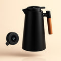 Thermos con indicatore di temperatura | Caraffa isolante da 1 litro per caffè e tè | Heatina