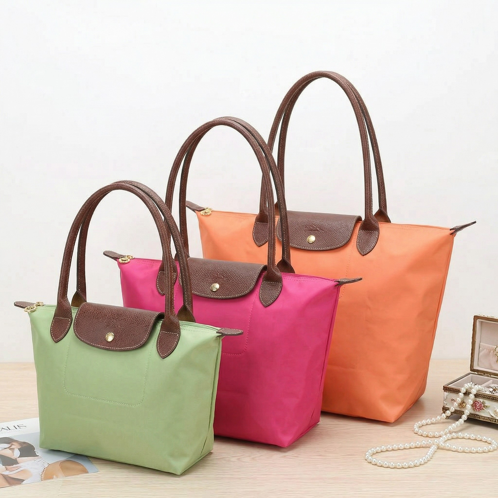 Borsa a Tracolla Oxford Impermeabile Leggera Tote Bag Disponibile in Più Misure