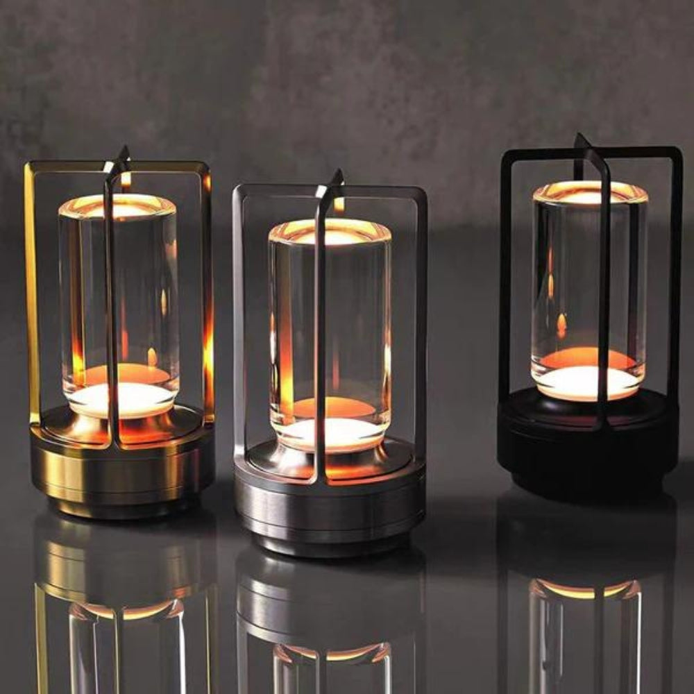 Lampada da tavolo con batteria | Lampada da tavolo LED moderna | Lampada lanterna | NordicLicht