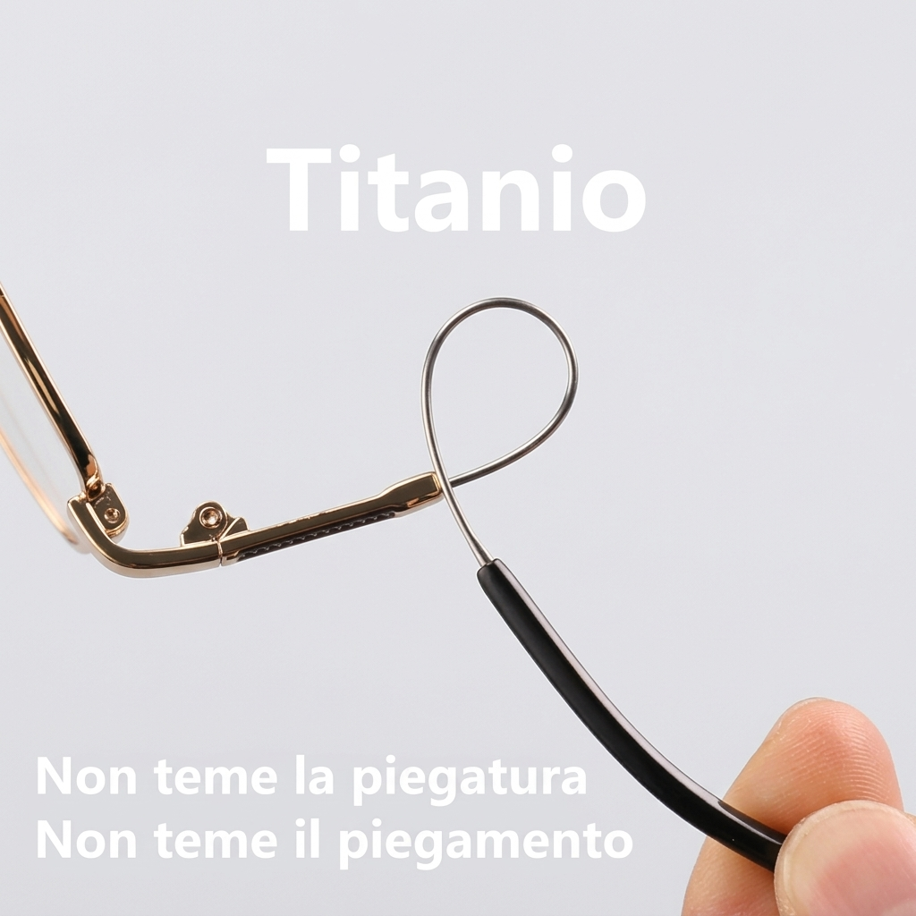 Occhiali Progressivi Intelligenti per Visione Nitida Design Leggero