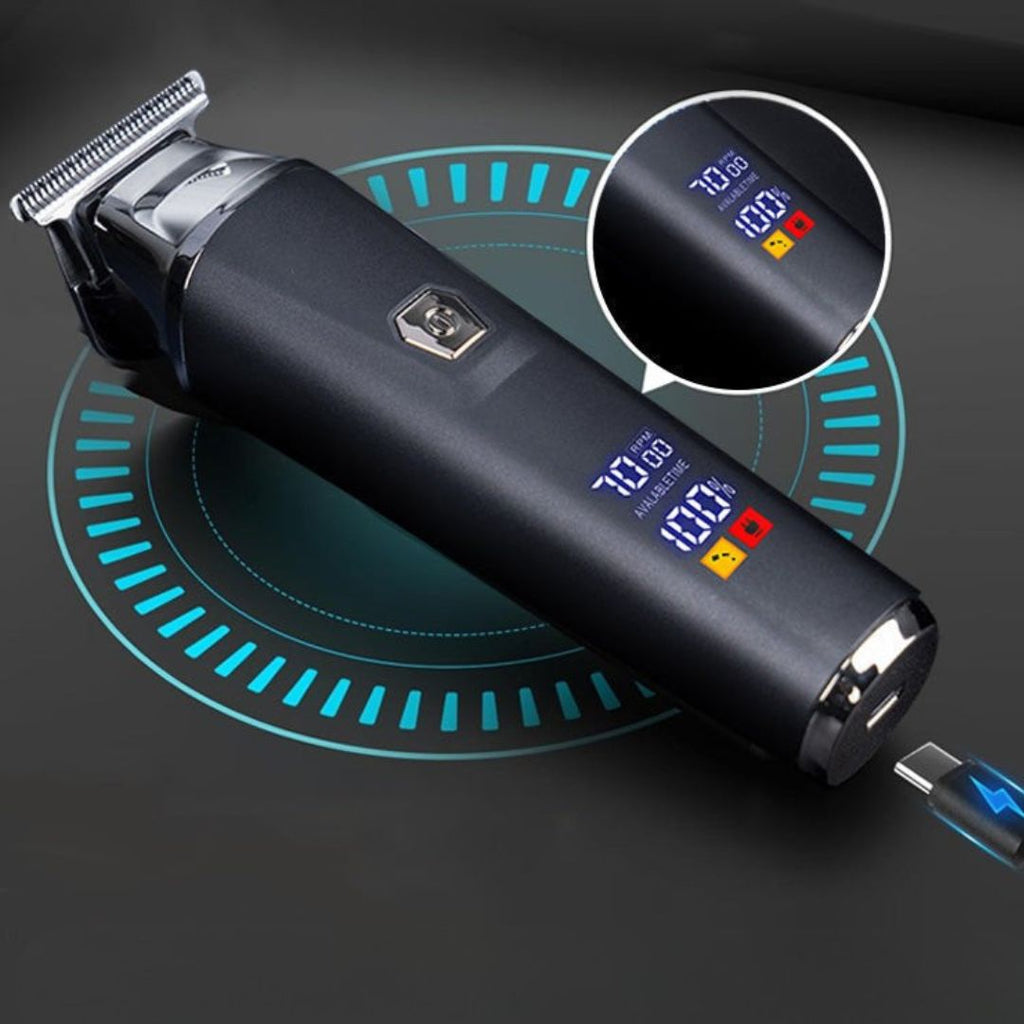Macchina da taglio per capelli | Rasoio per barba con display digitale | TrimLux