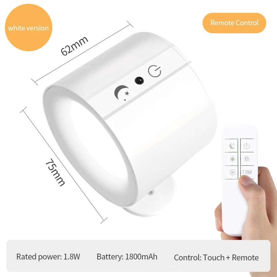DuoLumen - Lampada da parete LED magnetica a doppio lato