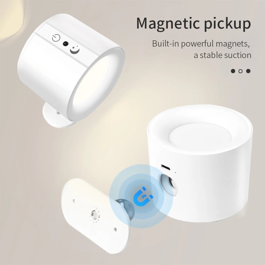 DuoLumen - Lampada da parete LED magnetica a doppio lato