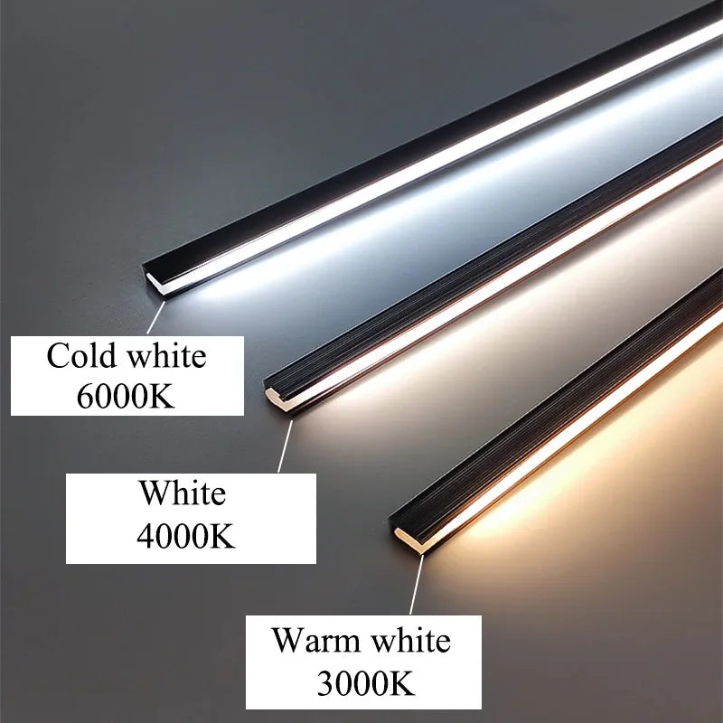 Barra di Luce LED Sottopensile a Profilo Basso con Lunghezza Regolabile