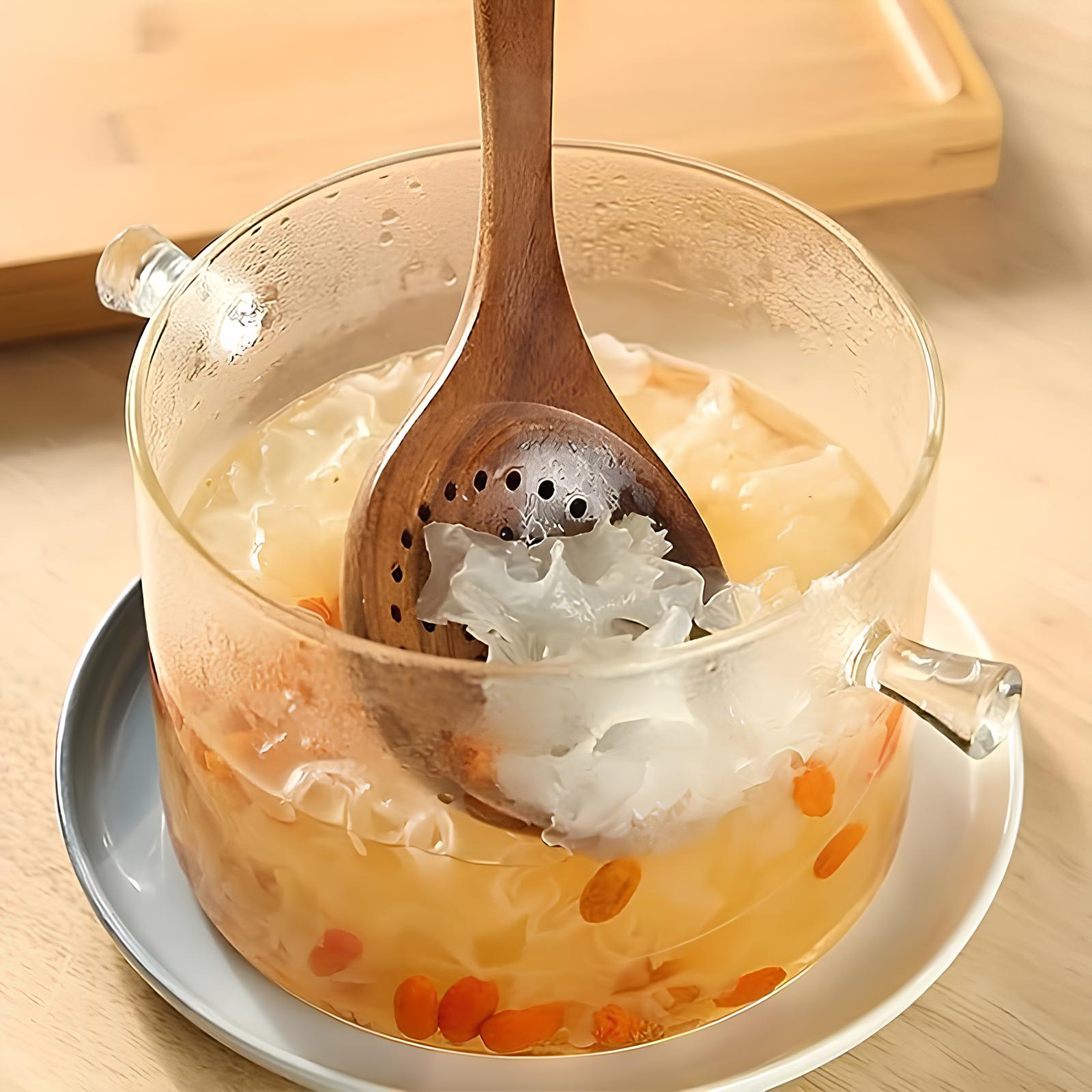 Set di utensili da cucina Skanto in legno naturale
