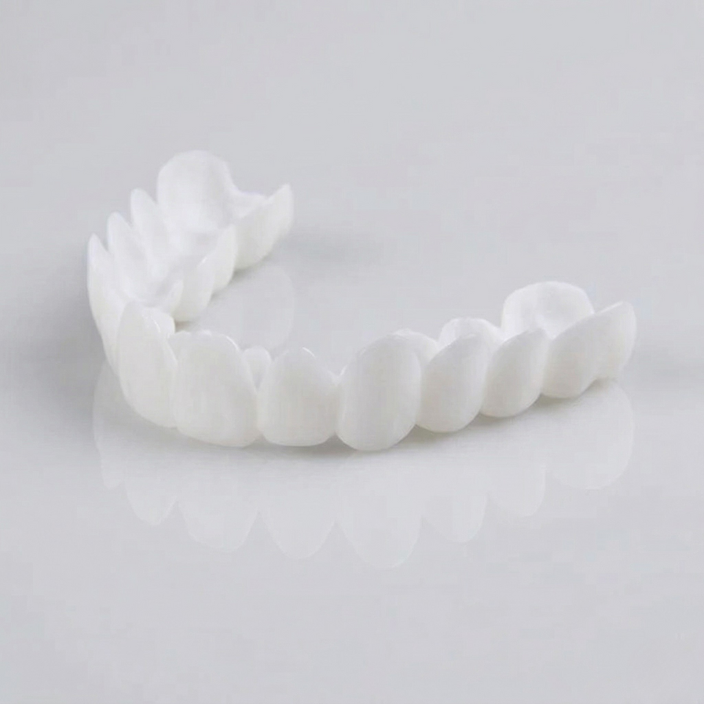 Faccette Dentali Istantanee per Arcata Superiore e Inferiore Sorriso Naturale