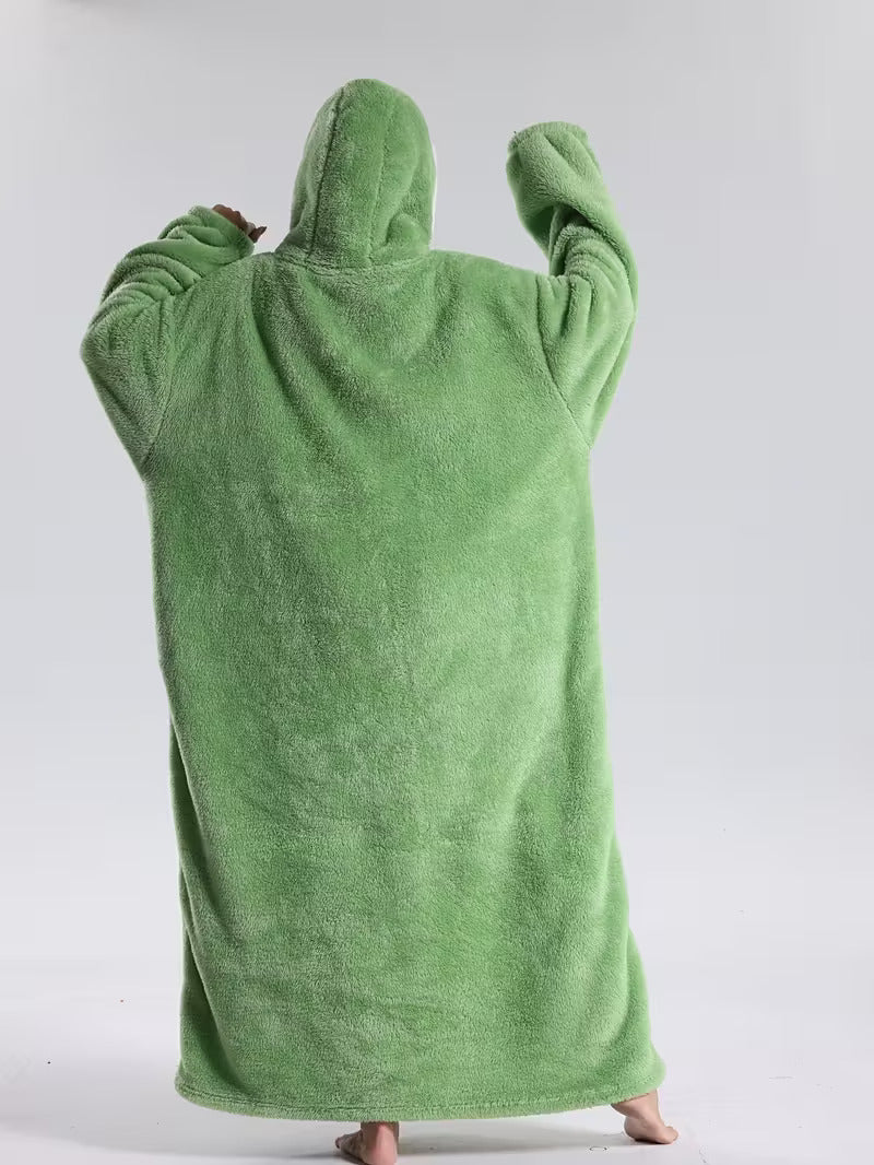 Coperta Hoodie | Coperta con maniche | Pullover coperta portatile | CaldoHood