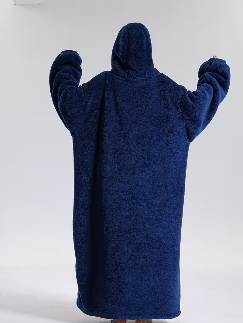 Coperta Hoodie | Coperta con maniche | Pullover coperta portatile | CaldoHood
