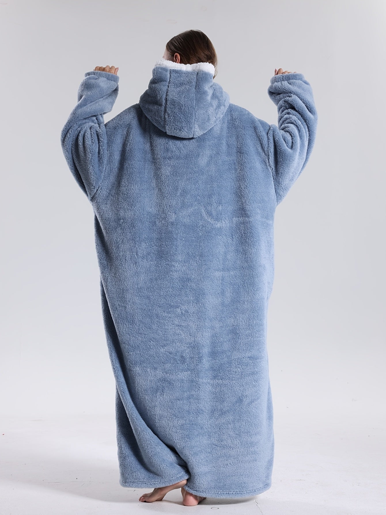 Coperta Hoodie | Coperta con maniche | Pullover coperta portatile | CaldoHood