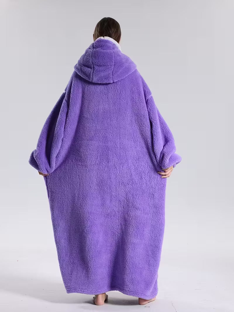 Coperta Hoodie | Coperta con maniche | Pullover coperta portatile | CaldoHood