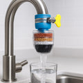 Filtro per rubinetto per allacciamento domestico | Filtro per acqua potabile per acqua pulita | PureFlow