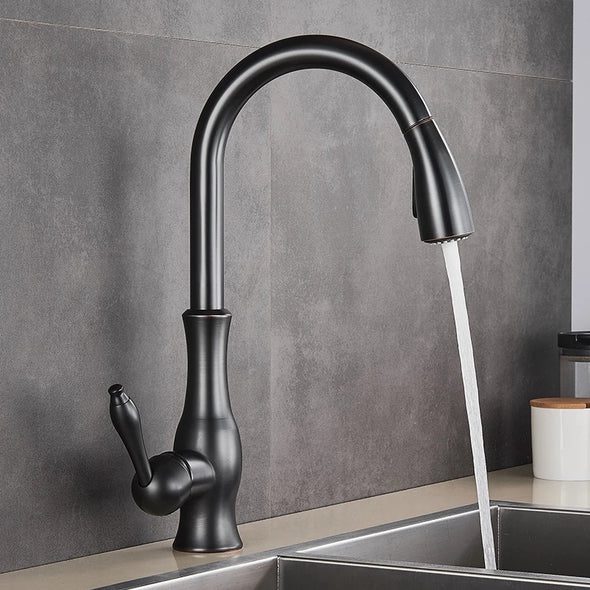 Rubinetto per Cucina | Miscelatore da Cucina Estraibile | Rubinetto da Lavello | AquaKraft