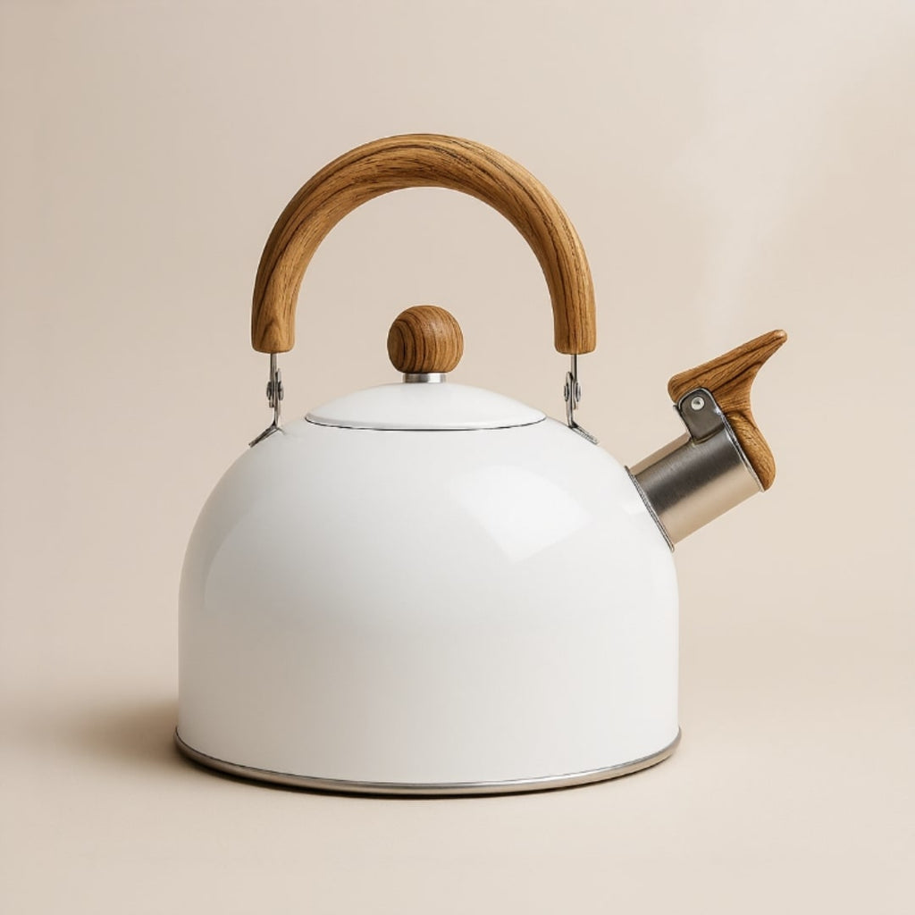Bollitore per Induzione & Piano Cottura | Kettle in Acciaio Inossidabile in Stile Retro | Kessora