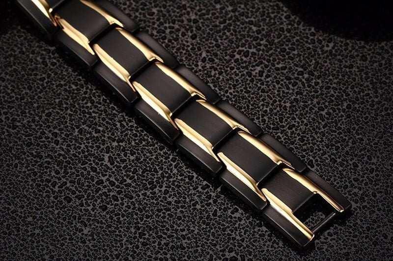 Sandsberg | Bracciale Magnetico per la Salute | Acciaio Inossidabile con Magneti Energetici
