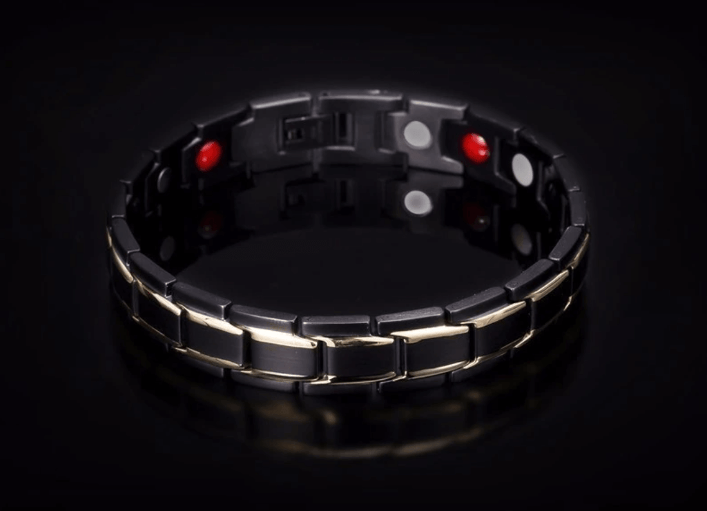 Sandsberg | Bracciale Magnetico per la Salute | Acciaio Inossidabile con Magneti Energetici