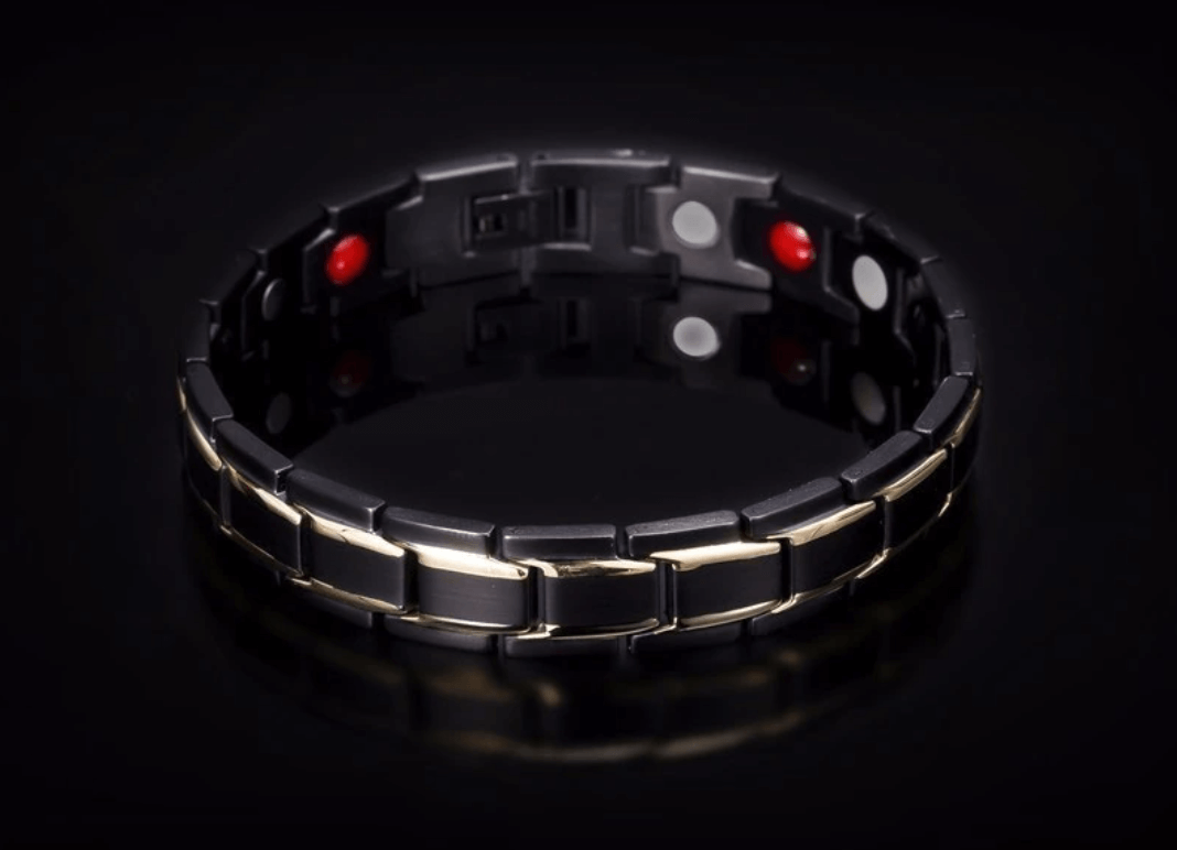 Sandsberg | Bracciale Magnetico per la Salute | Acciaio Inossidabile con Magneti Energetici