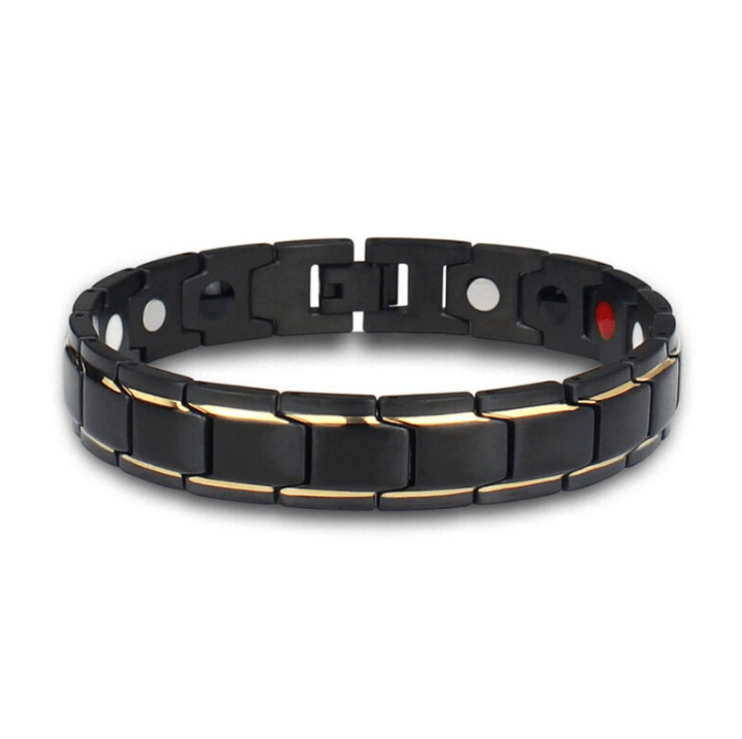 Sandsberg | Bracciale Magnetico per la Salute | Acciaio Inossidabile con Magneti Energetici