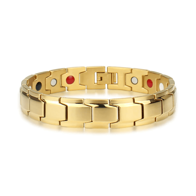 Sandsberg | Bracciale Magnetico per la Salute | Acciaio Inossidabile con Magneti Energetici