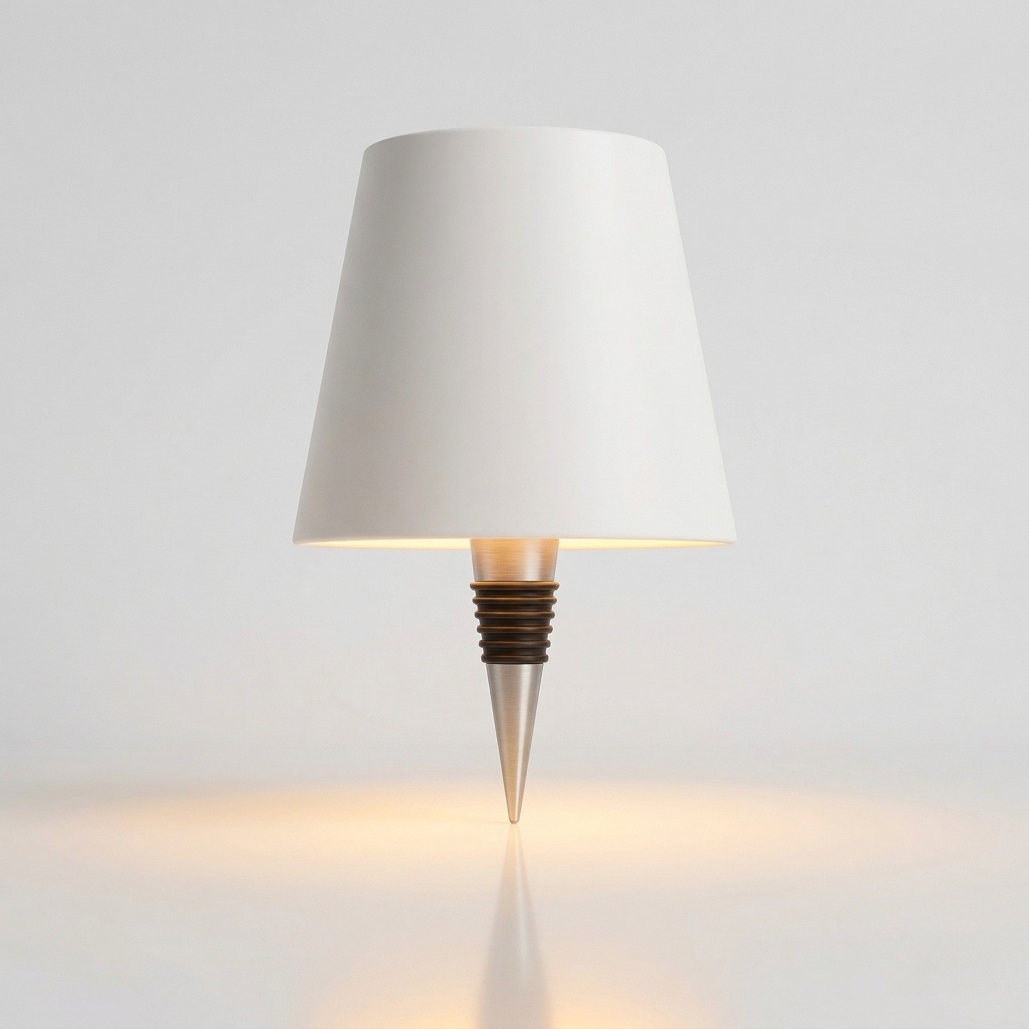 Lampada Bottiglia LED Senza Fili Ricaricabile Luce Tavolo