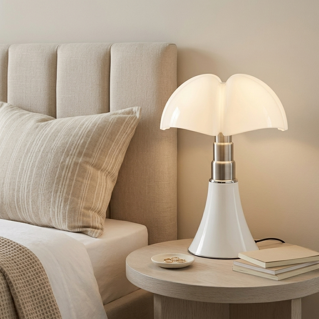 Lampada da Tavolo Moderna LED Design Fiore