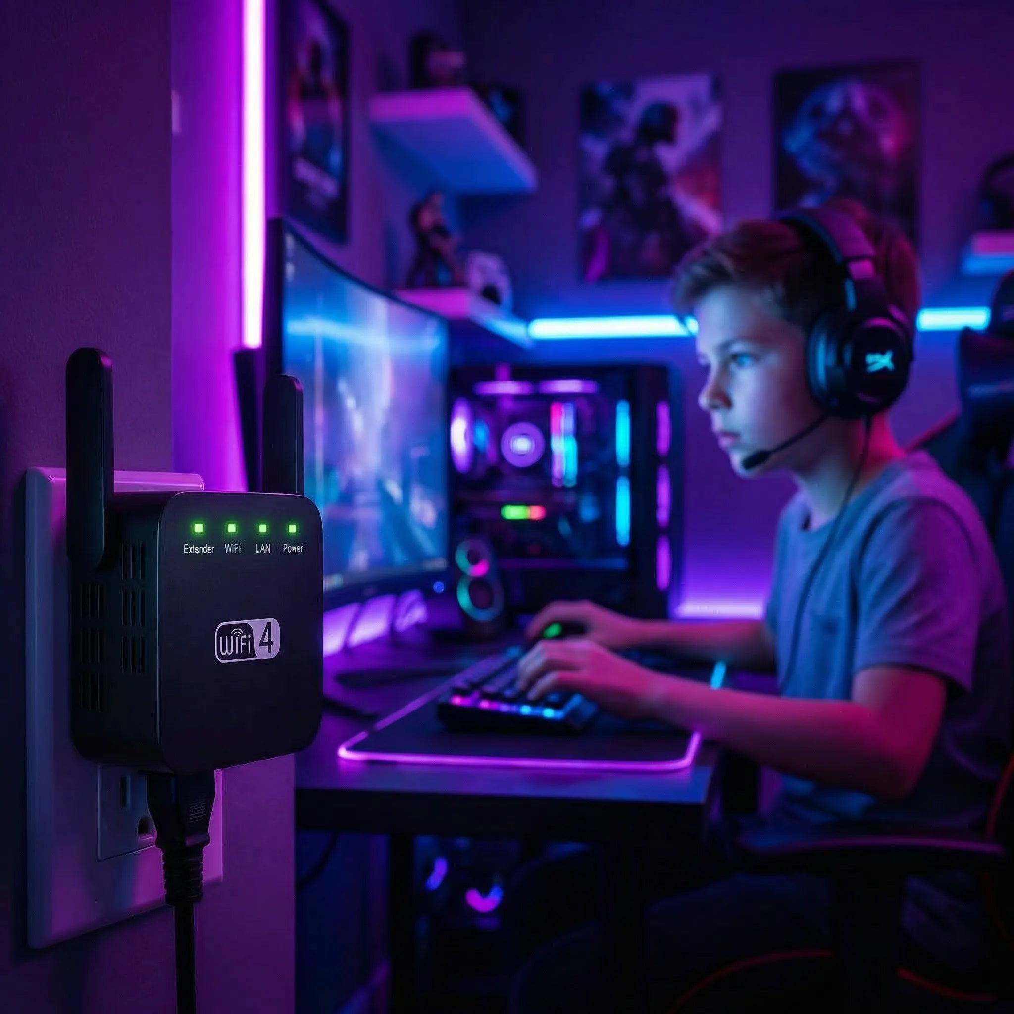 Amplificatore di segnale per WLAN | Netzklar