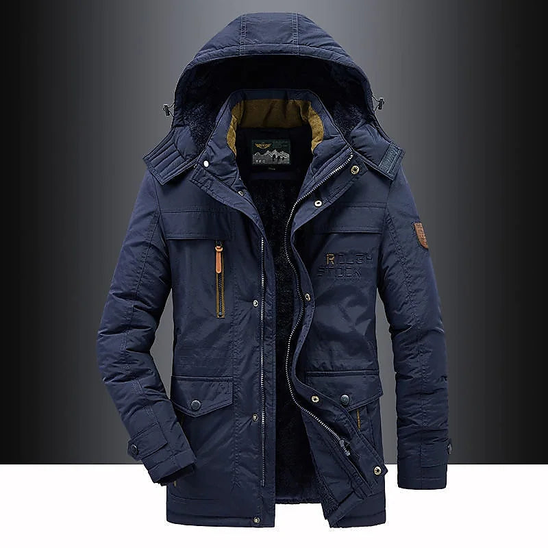 Giacca Parka Imbottita Casual – Giacca Invernale Calda e Isolata