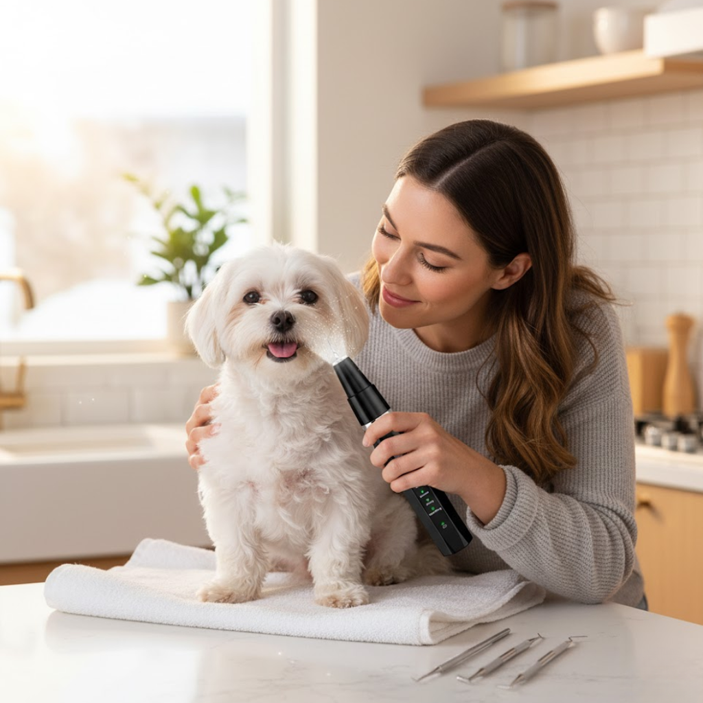 Rimozione del tartaro per cani e gatti | Cura dentale per animali domestici | Pulitore per denti | PlaqueFrei