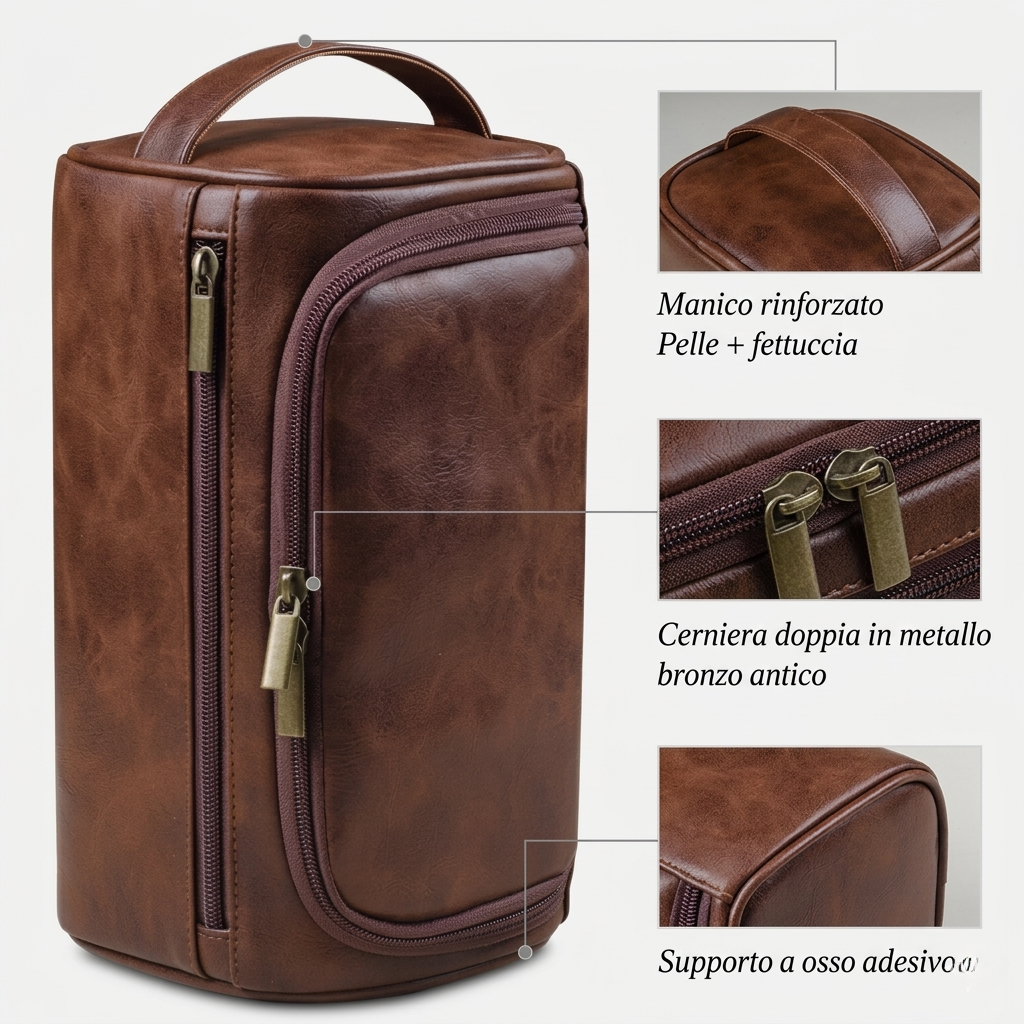 Beauty Case da Viaggio Elegante e Funzionale per Uomo e Donna