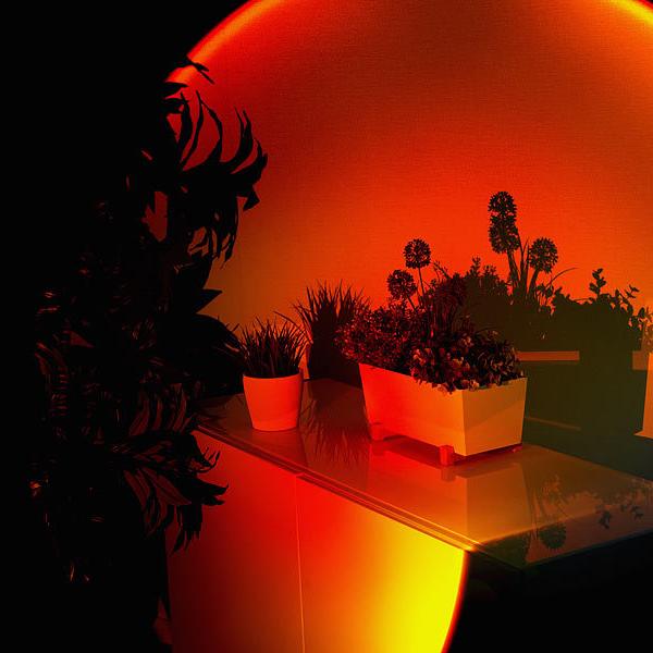 Lampada da tavolo SunsetLamp NUOVA – Design moderno – Bianco caldo